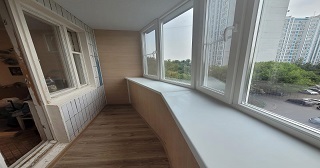 Застеклить лоджию Глазов цена от 9680 руб. м/п. за 49 часов