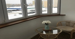 Отделка балкона Глазов цена от 408 руб. м/2. за 49 часов
